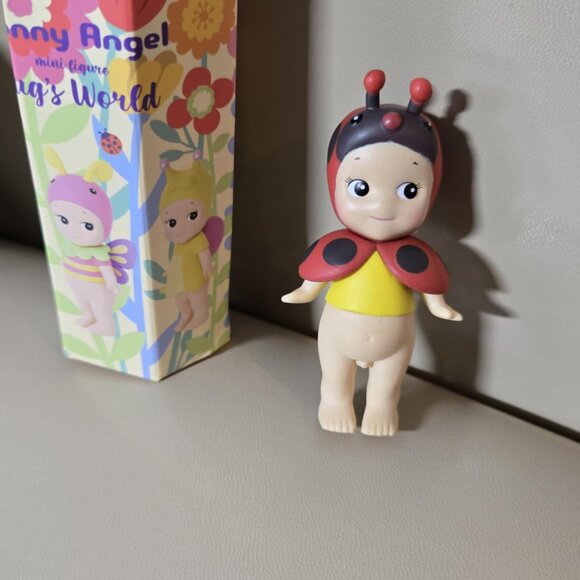 Sonny angel Bug's World Ladybug red white spot character toy decor